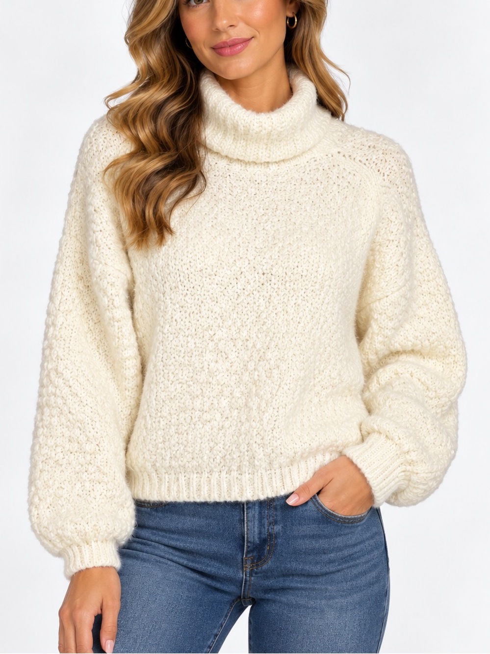 Vintage Turtleneck Sweater‎